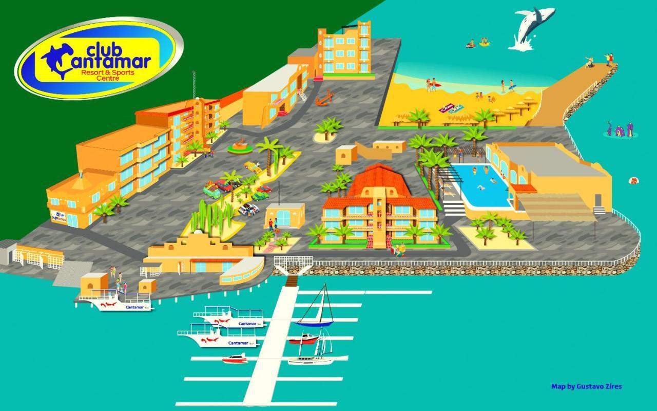 Club Cantamar Beach Hotel & Marina La Paz Exterior foto